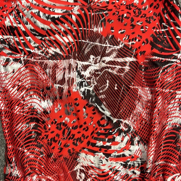 NWT Urban Zebra Workout Leotard Style #E4594 includes matching Scrunchie - Picture 5 of 10